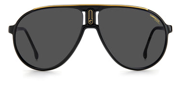 Unisex Carrera Sunglasses: Champion65/N - Black - SpecSMART Eye Clinic (Front View)